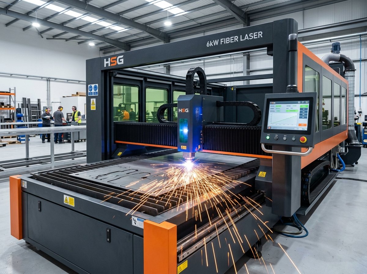 6kW HSG Laser Cutting Machine