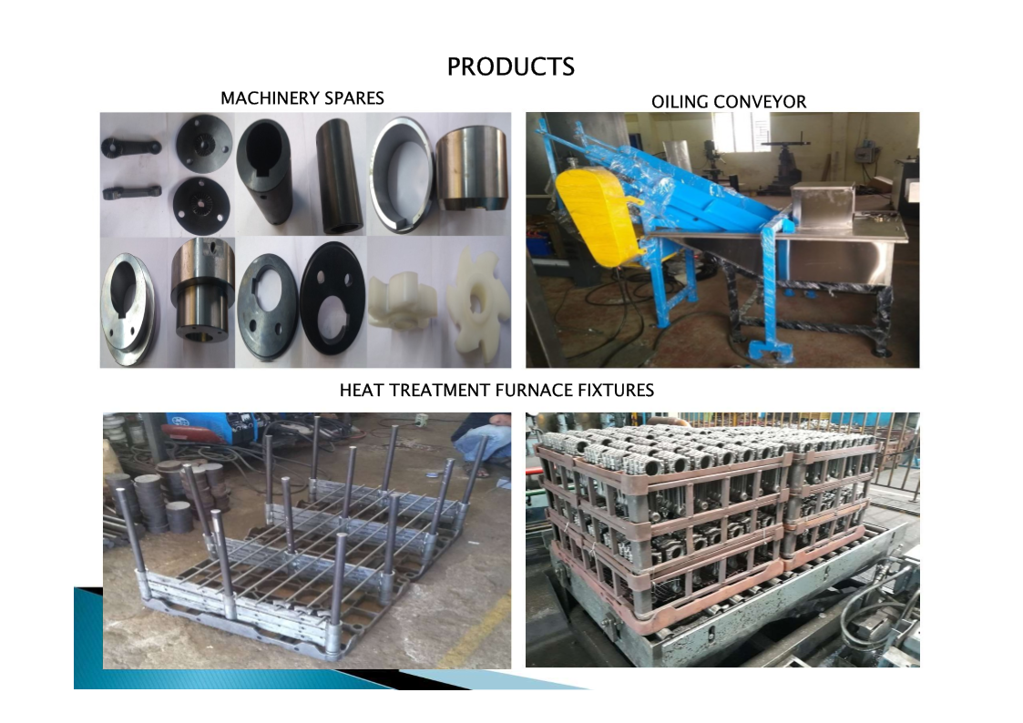 High temperature SS 310 alloy charge trays and grids
